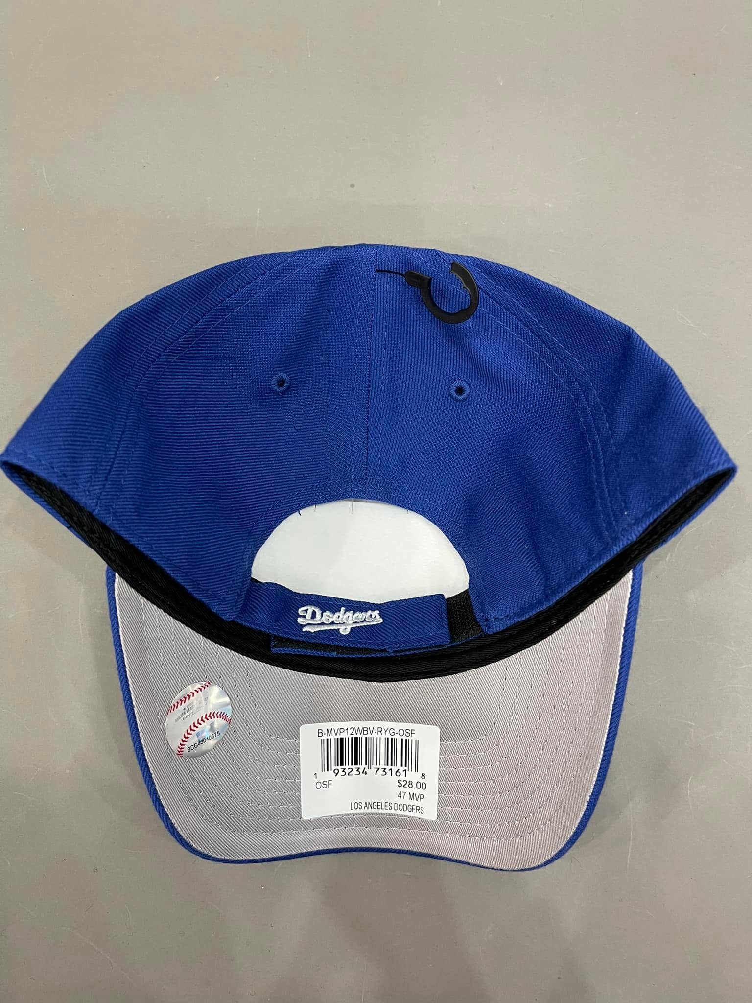 Mũ nón lưỡi trai unisex MLB47 Xanh - MLB-001