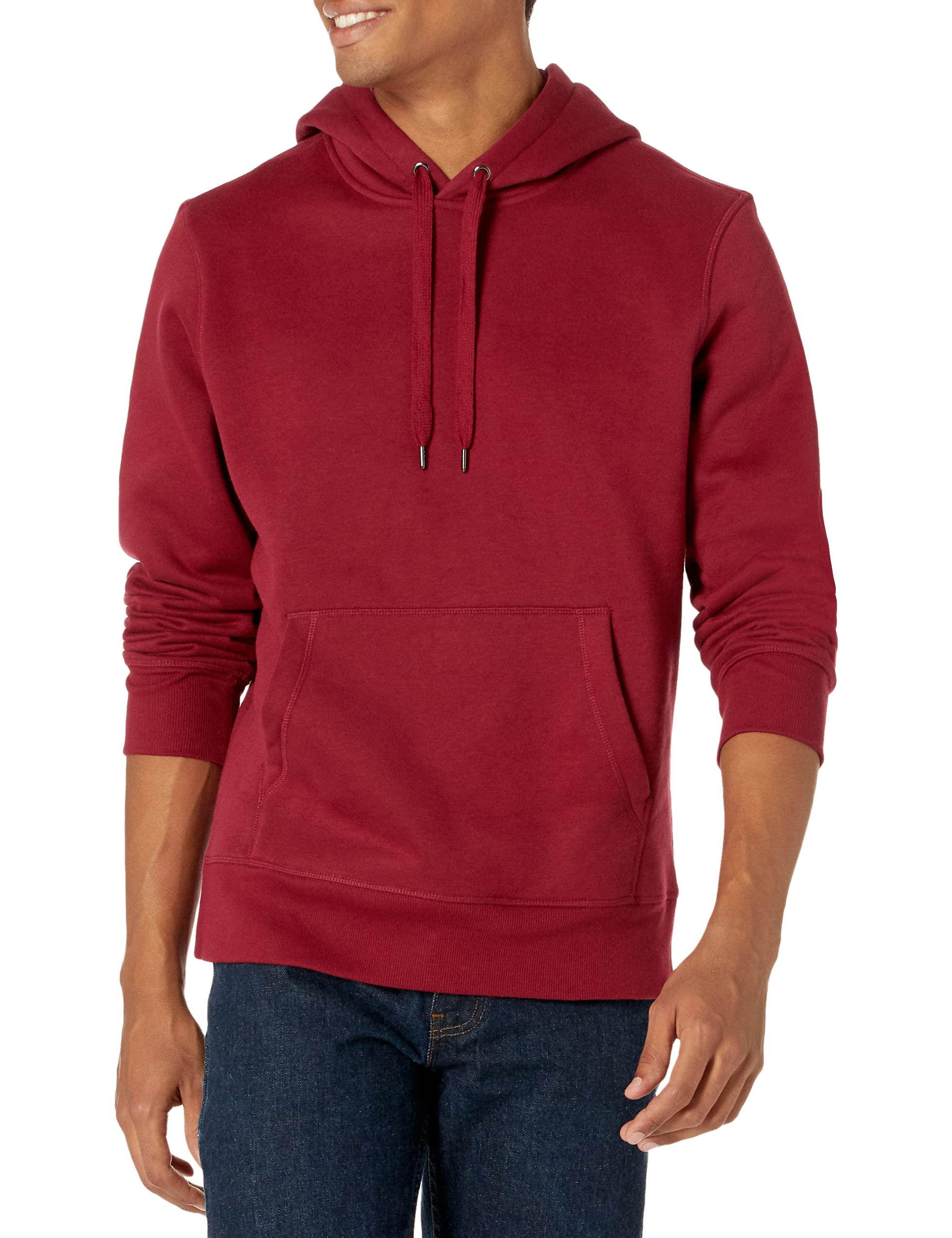 Áo Hoodie Nỉ Nam Nữ Amazon Essentials Men's Đỏ - HAMA-999