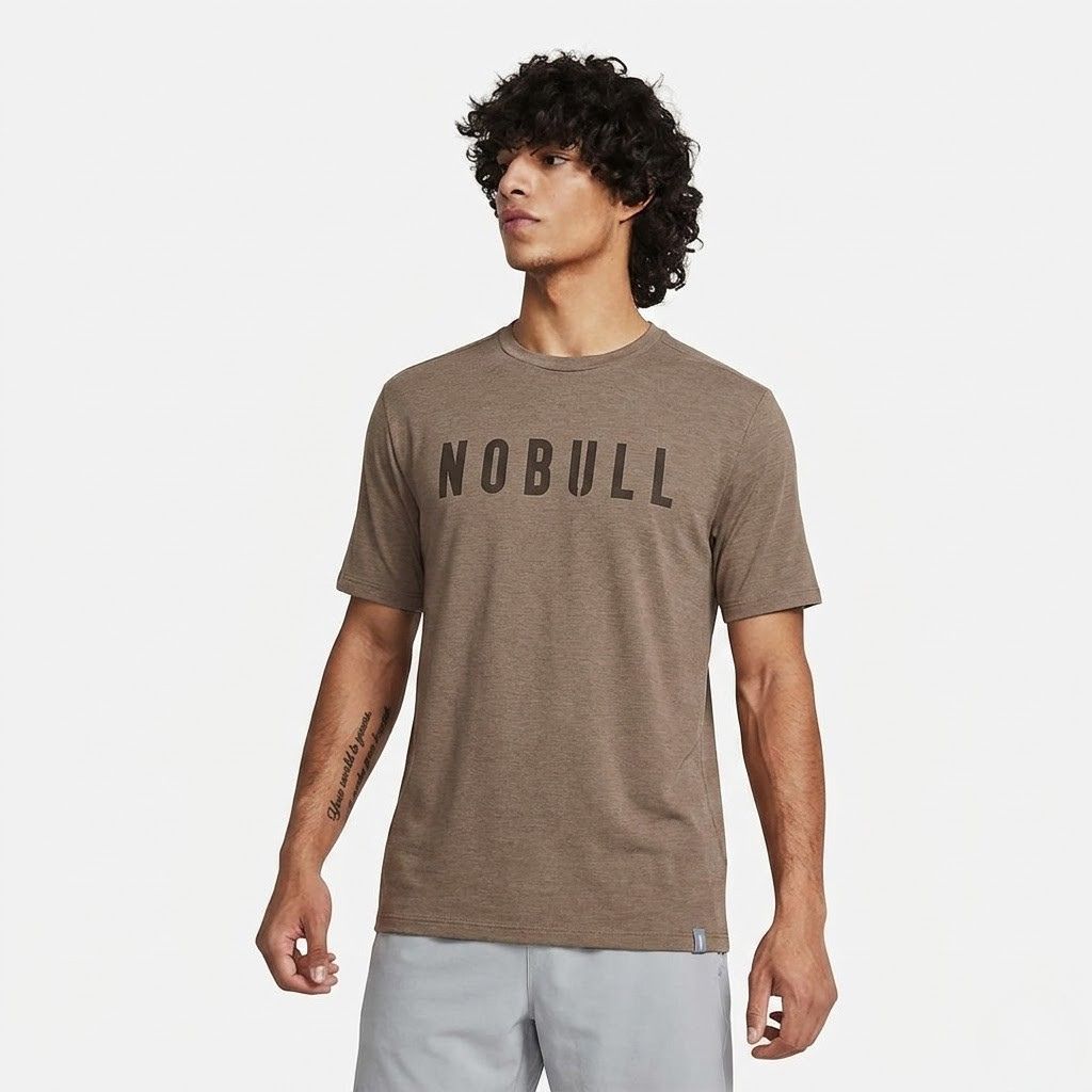 Áo Tshirts Chính Hãng - Nobull Basic Training “Brown