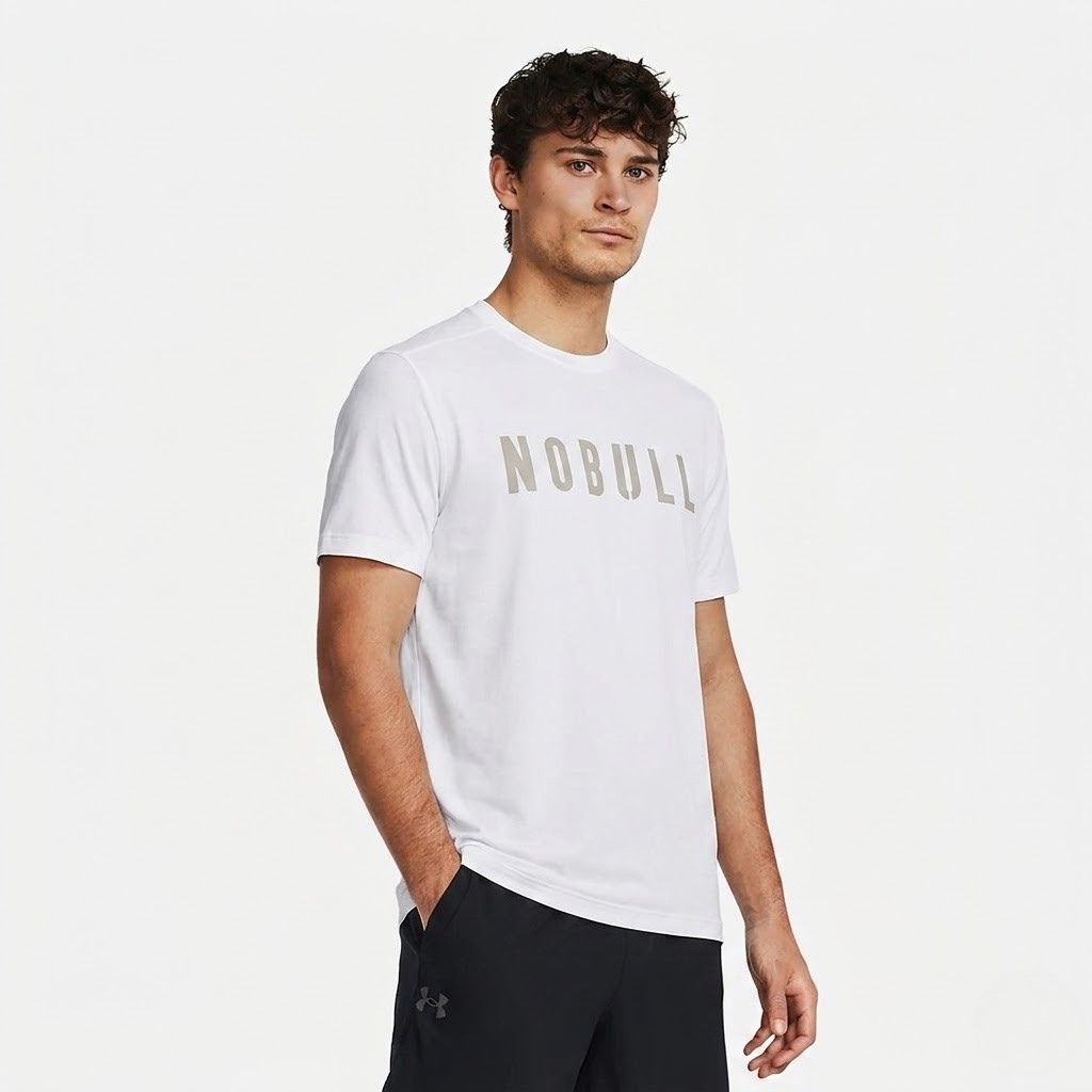 Áo Tshirts Chính Hãng - Nobull Basic Training “White