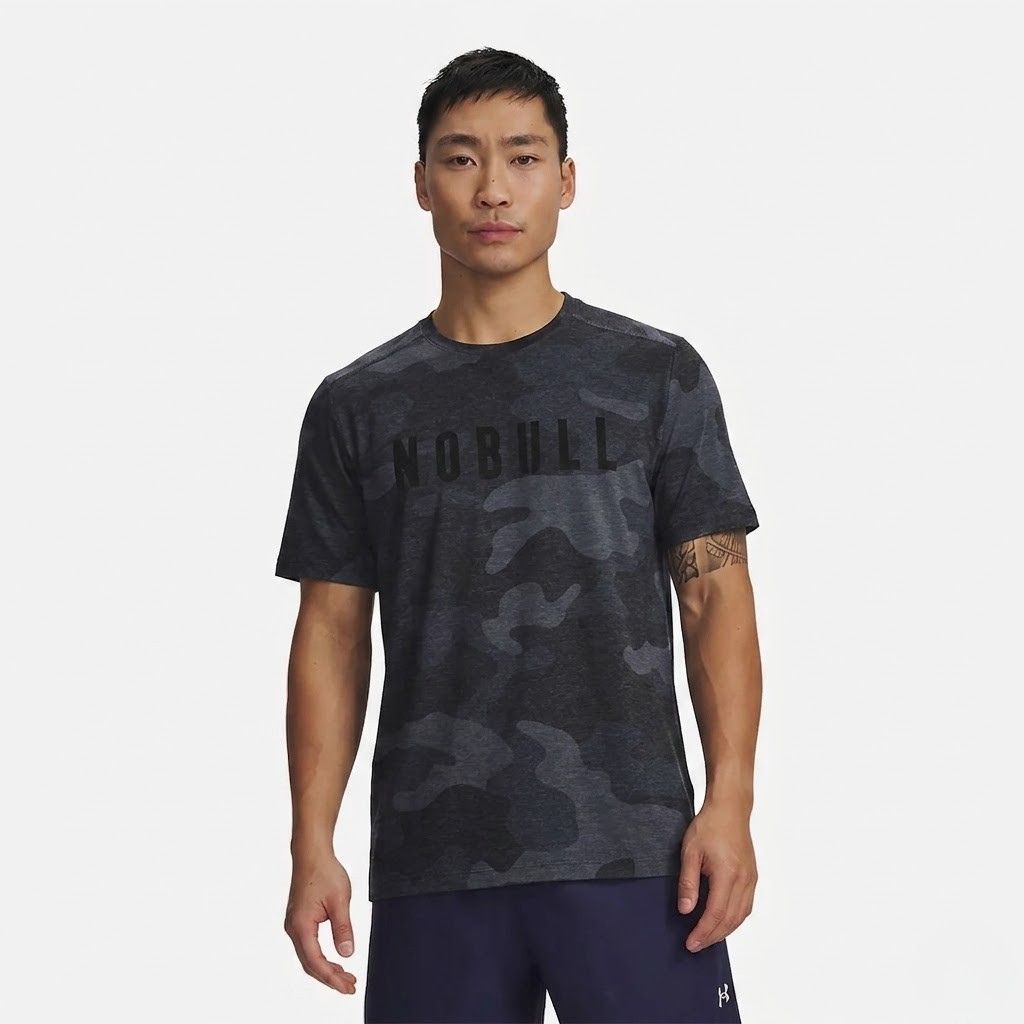 Áo Tshirts Chính Hãng - Nobull Basic Training “Grey Camo