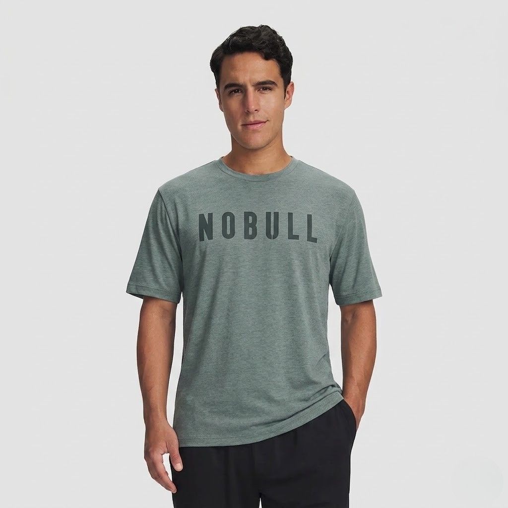 Áo Tshirts Chính Hãng - Nobull Basic Training “Moss Green