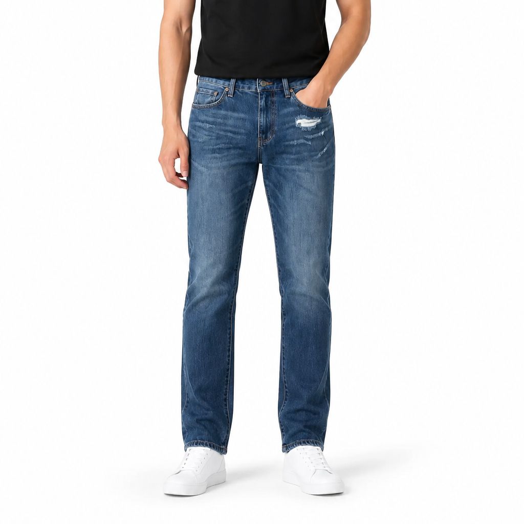 Quần Dài Chính Hãng - Uniqlo Men's Slim Fit Denim Jeans 