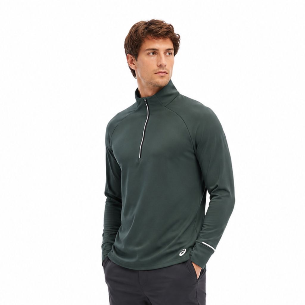 Áo Sweater Chính Hãng - Asics Half Zip Performance Sweater 