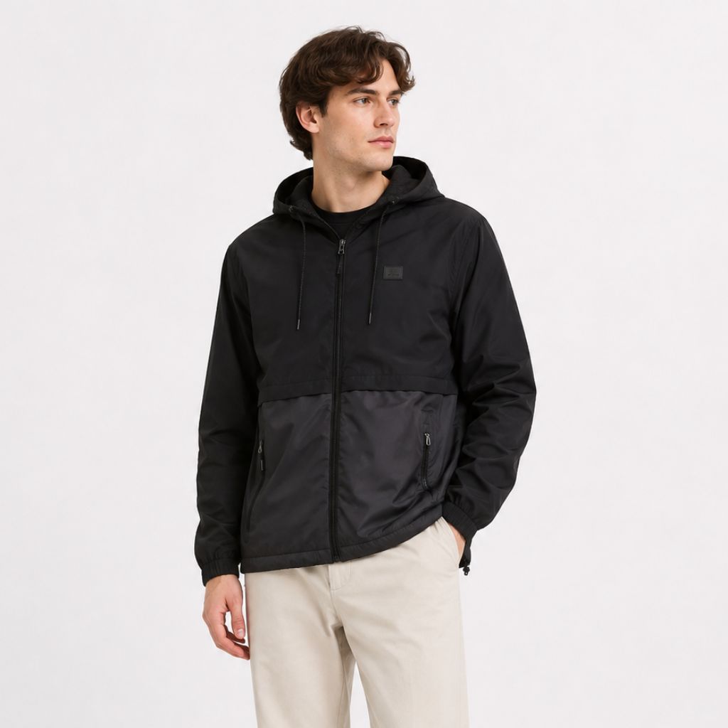 Áo Khoác Chính Hãng - New Balance Essential Lightweight Hooded Zip Jacket 