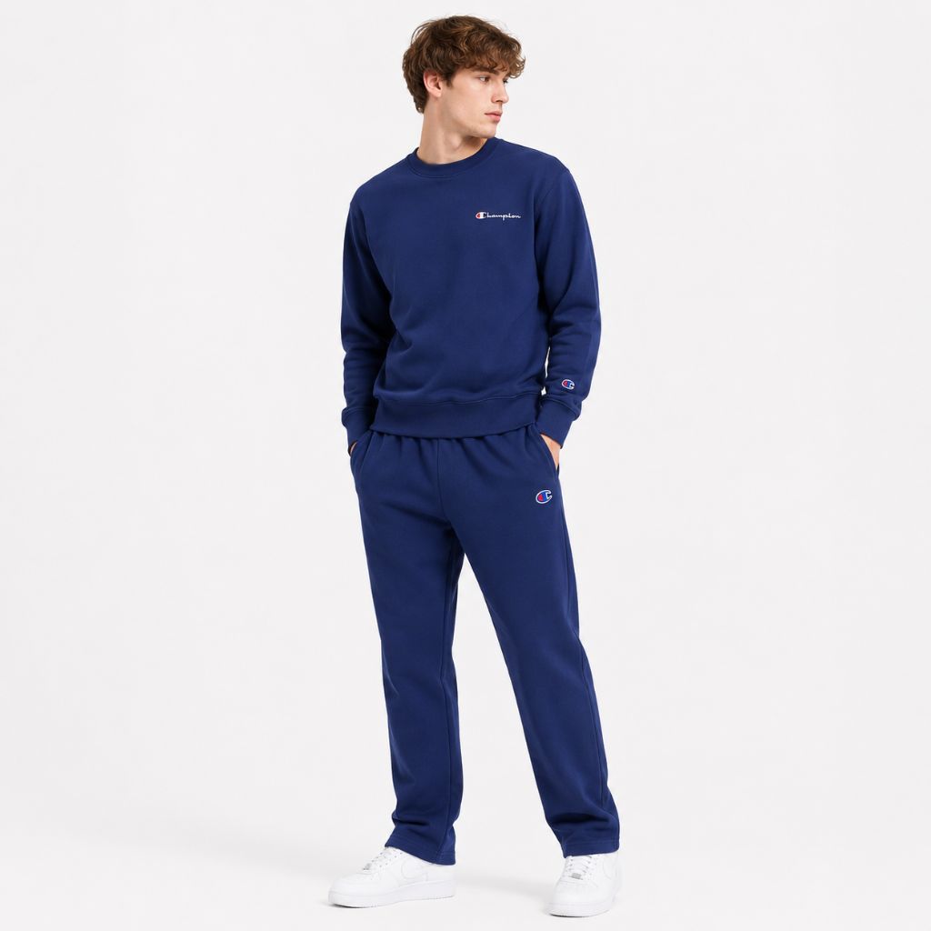 Bộ Thu Đông Chính Hãng - Champion Crewneck Sweatshirt & Sweatpants Set 