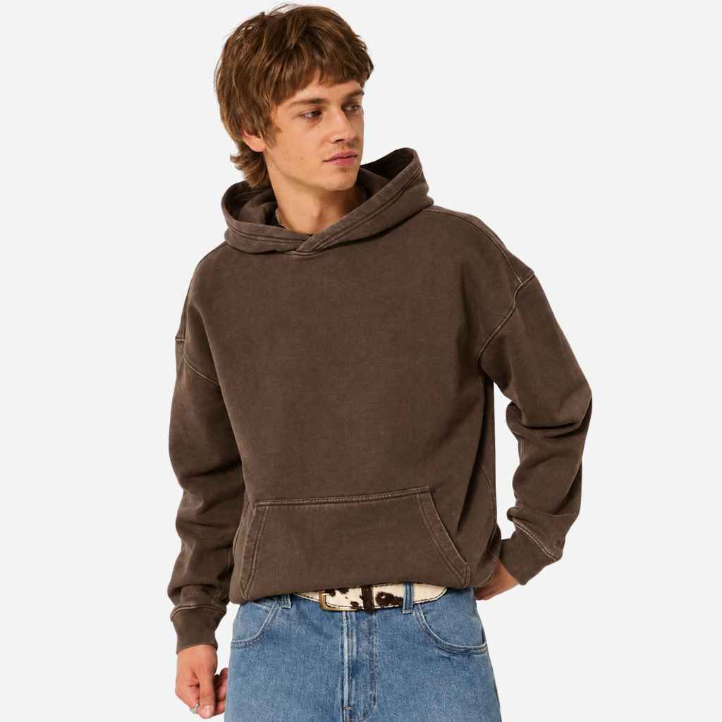 Áo Hoodie Chính Hãng - Hollister Boxy Hoodie 