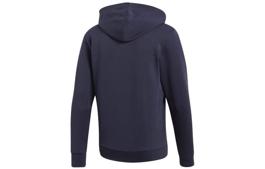 Áo Hoodie Nam Chính Hãng - Áo adidas Thun Sports Knit Jacket Blue - DX2492
