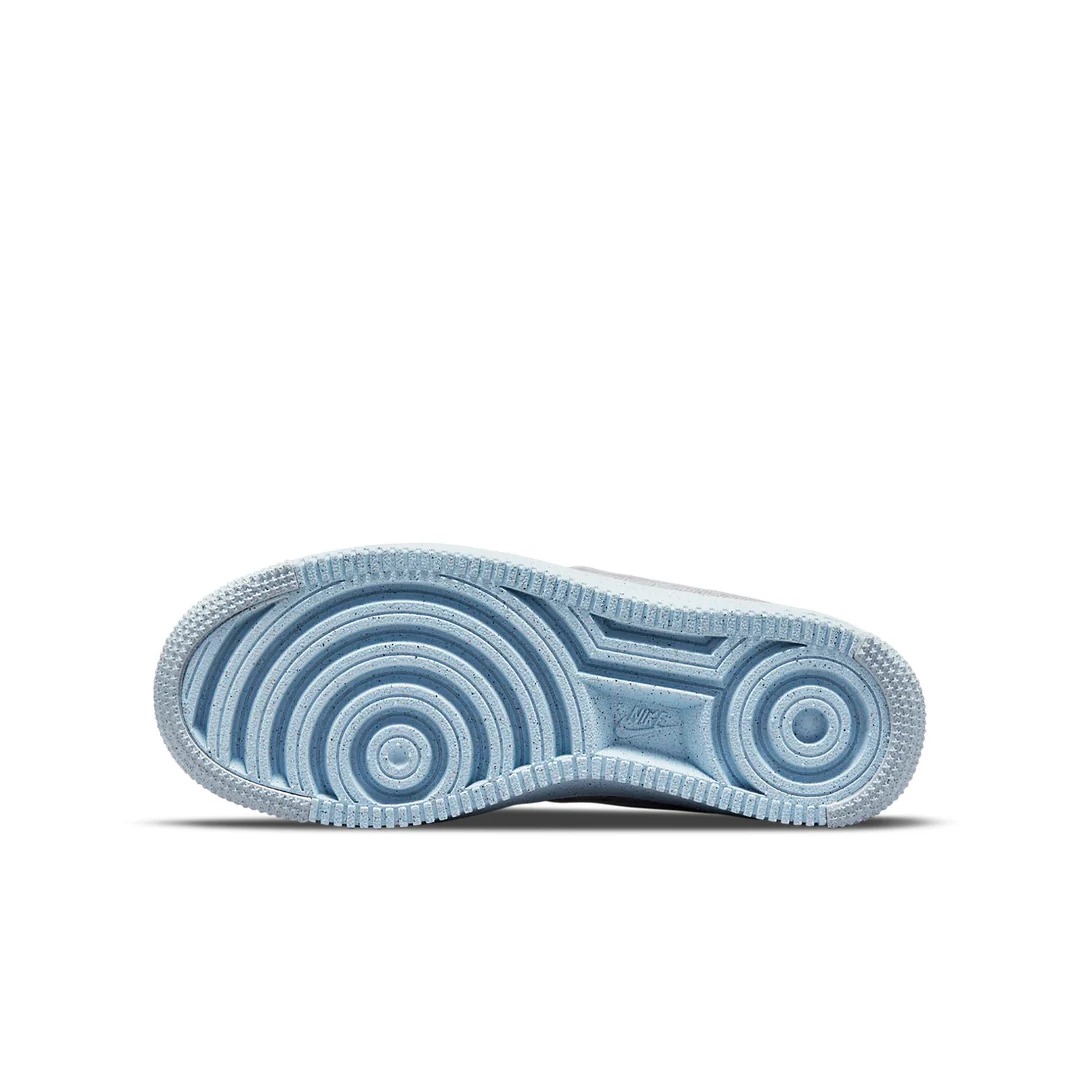 Giày Casual Chính Hãng - Nike Air Force 1 Crater Flyknit 'White Chambray Blue'- DH3375-101