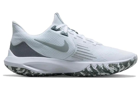 Giày Bóng Rổ Nike Precision 5 'White Wolf Grey Camo'