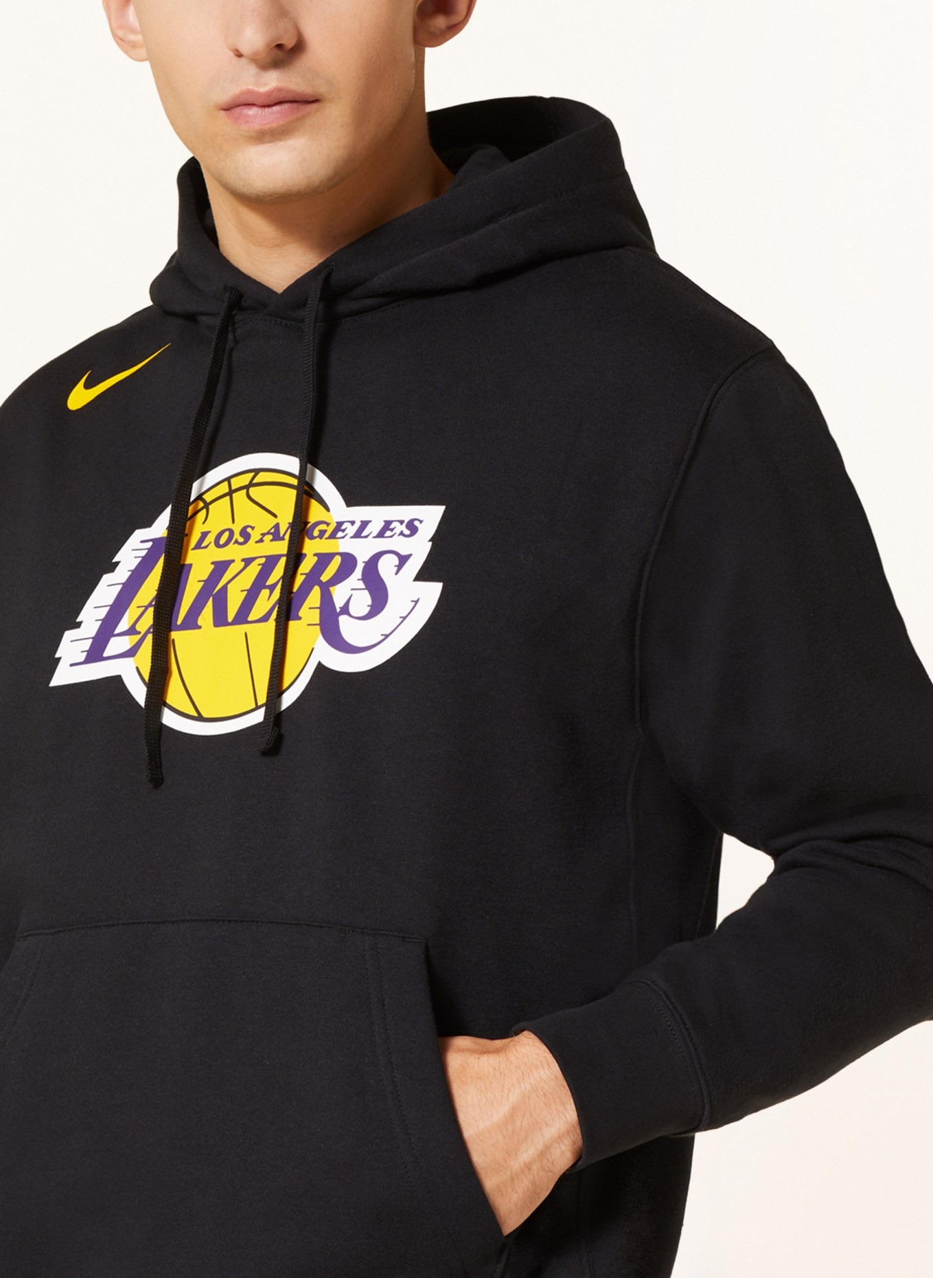 Áo Hoodie Chính Hãng - Nike  NBA Los Angeles Lakers Club Men's Hoodie 'Black' - AV3541-010