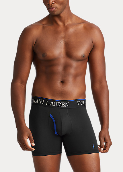 QUẦN SHORT - PoLo Underwear RalPh LauRen 4D Flex Boxer Sịp Đùi - Màu Random - UNP-002