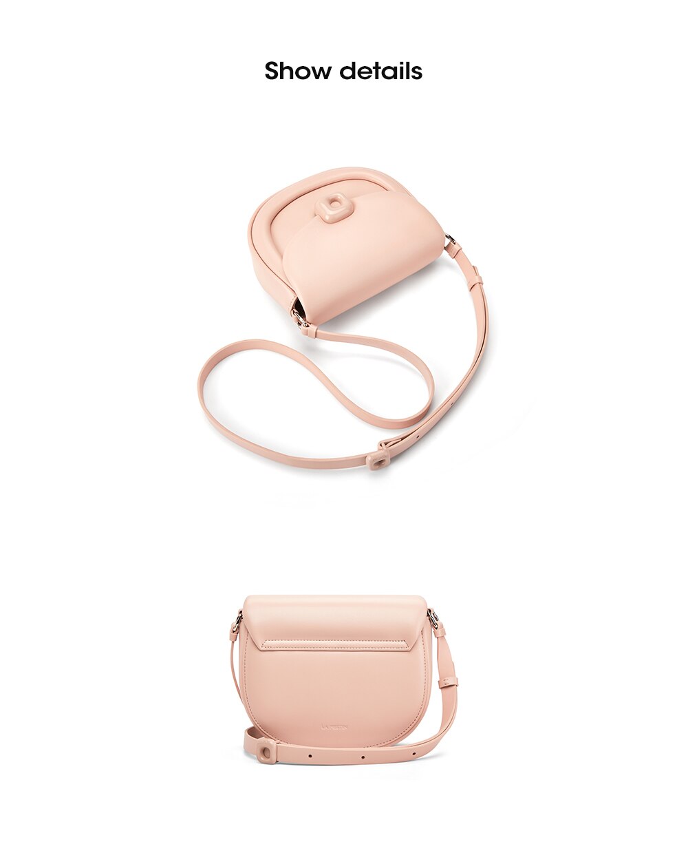 PHỤ KIỆN CHÍNH HÃNG - Túi Nữ LA FESTIN Peng Peng Crossbody Bag - G26G5CG22K7C-Pink