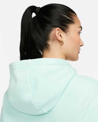 Áo Hoodie Chính Hãng - Áo Nike Nỉ Bông Club Freece Pullover ''Mint'' - BV2654-346