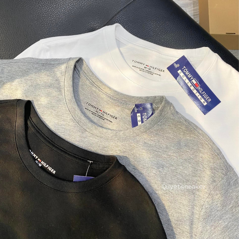 Áo Thể Thao Hè - Tommy Hilfiger Men's Regular sleeve logo t-shirt 