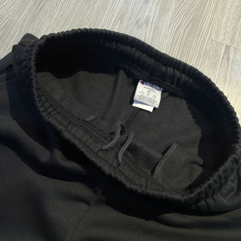 Quần Dài Chính Hãng - Quần Nỉ Bông Champion 'Black Light Gray' - GF07-935