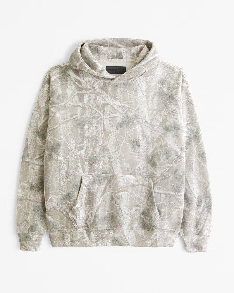 Áo Hoodie Chính Hãng - Abercrombie Essential Popover Hoodie Camo - 122-488-00363-108