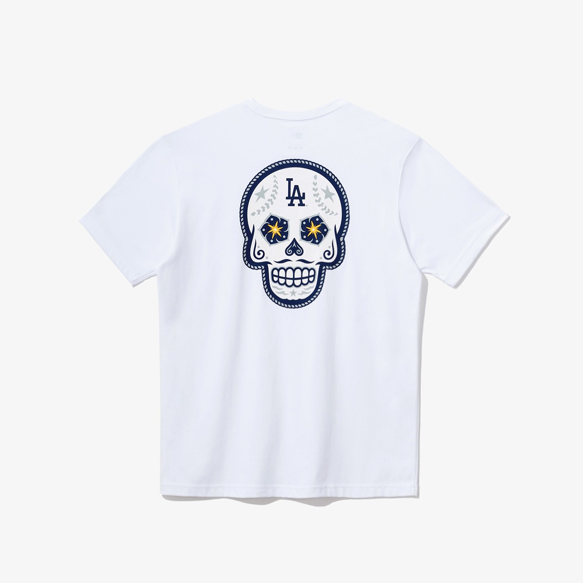 Áo Thể Thao Hè - Áo Thun Nam Nữ New Era MLB Sugar Skull LA, New York Short Sleeve T-Shirt - 12544729