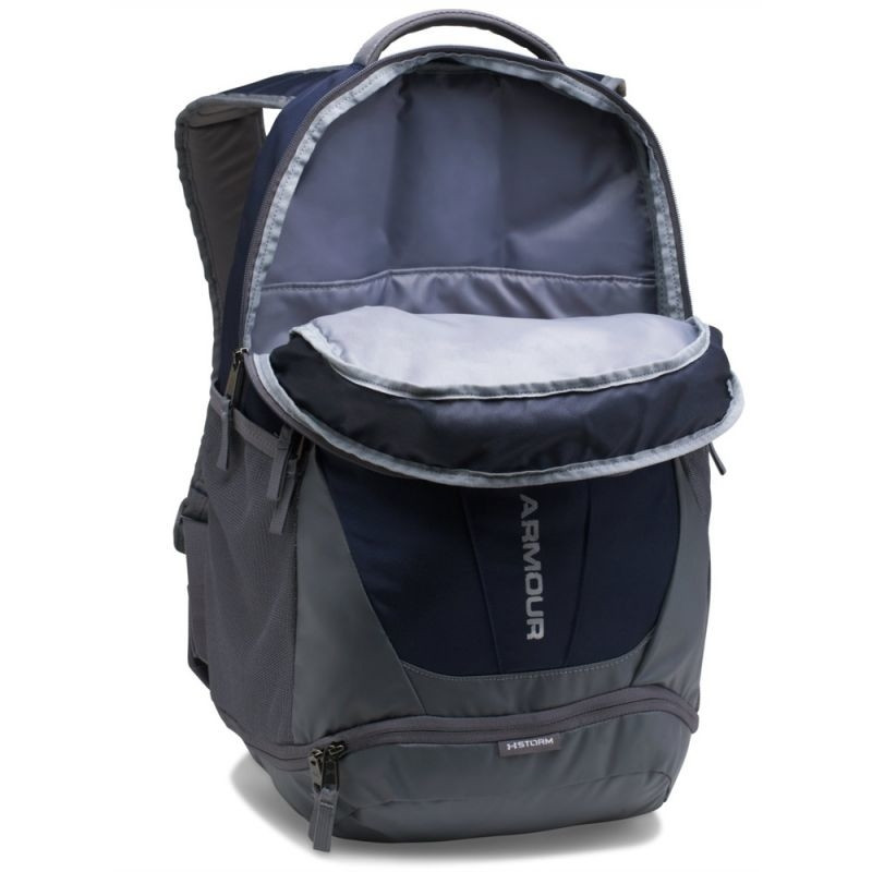 PHỤ KIỆN CHÍNH HÃNG - BALO UNDER ARMOUR HUSTLE 3.0 BACKPACK 'NAVY' - 1294720-410