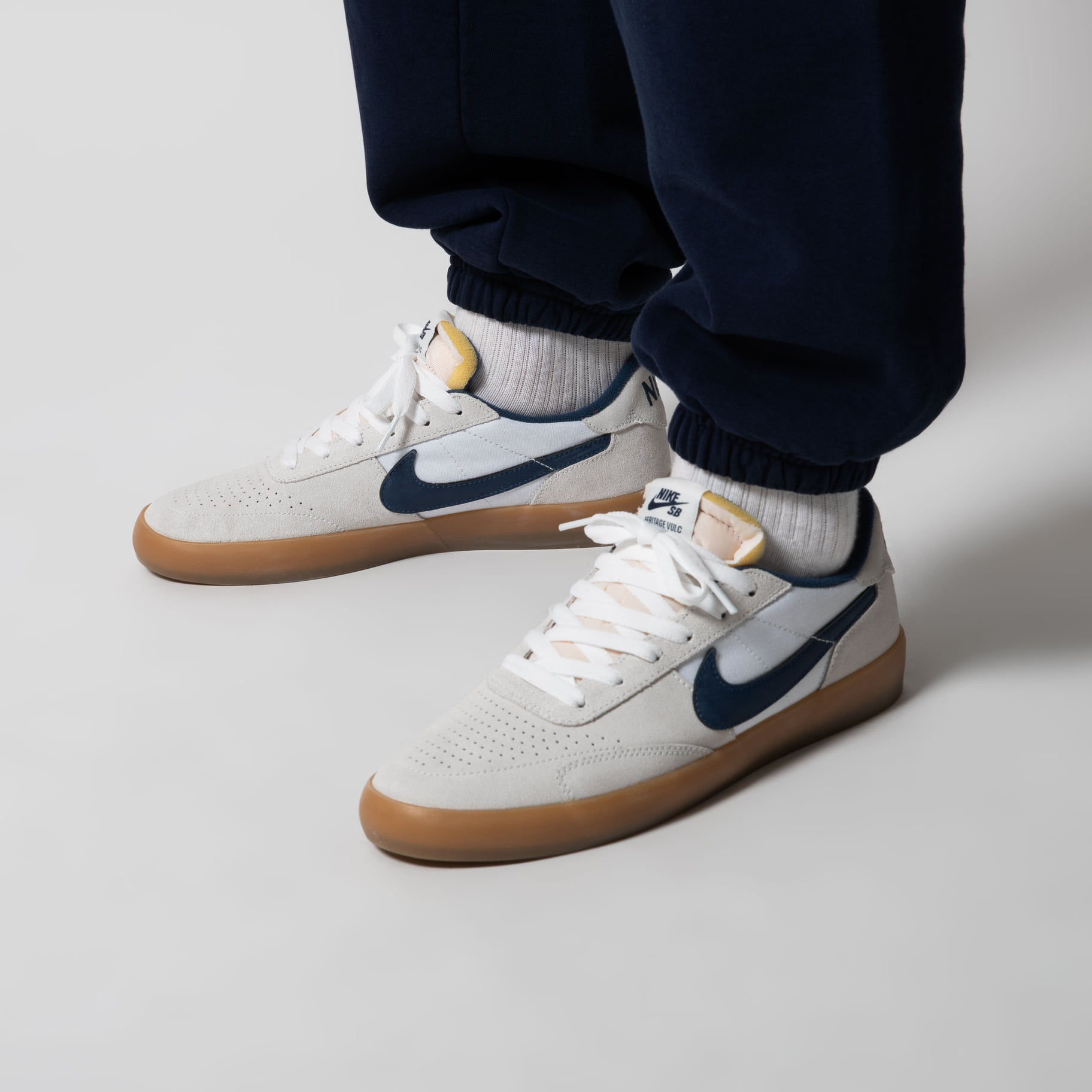 Giày Sneaker Chính Hãng - Nike SB Heritage Vulc - Summit White Navy Gum - CD5010-102