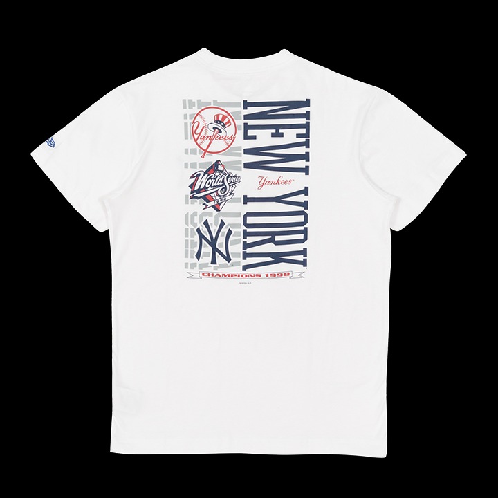 Áo Thể Thao Hè - Áo Thun Nam Nữ New Era Yankess Essential White Short Sleeves T-Shirt - 13527258