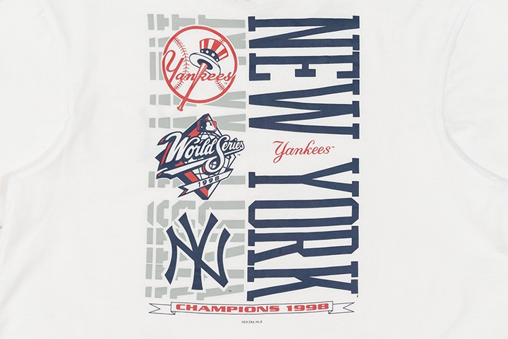 Áo Thể Thao Hè - Áo Thun Nam Nữ New Era Yankess Essential White Short Sleeves T-Shirt - 13527258