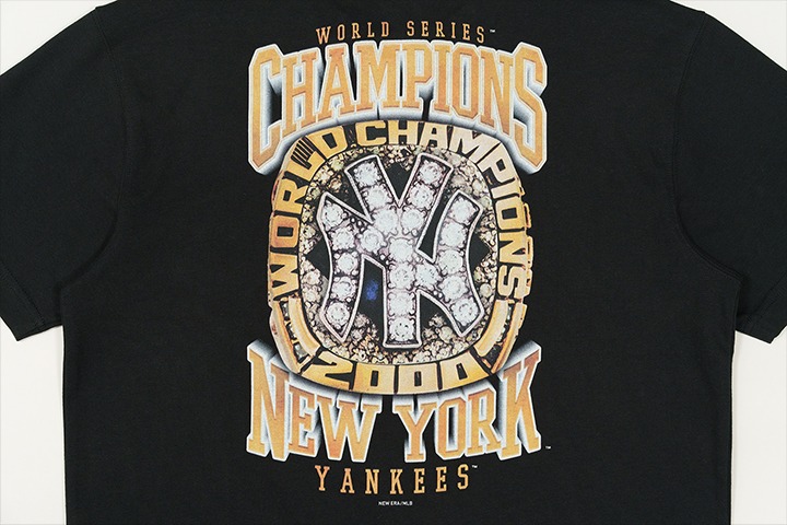Áo Thể Thao Hè - Áo Thun Nam Nữ New Era New York Yankees Chapion Ring Black Short Sleeves T-shirt - 1352726 Quyetsneaker
