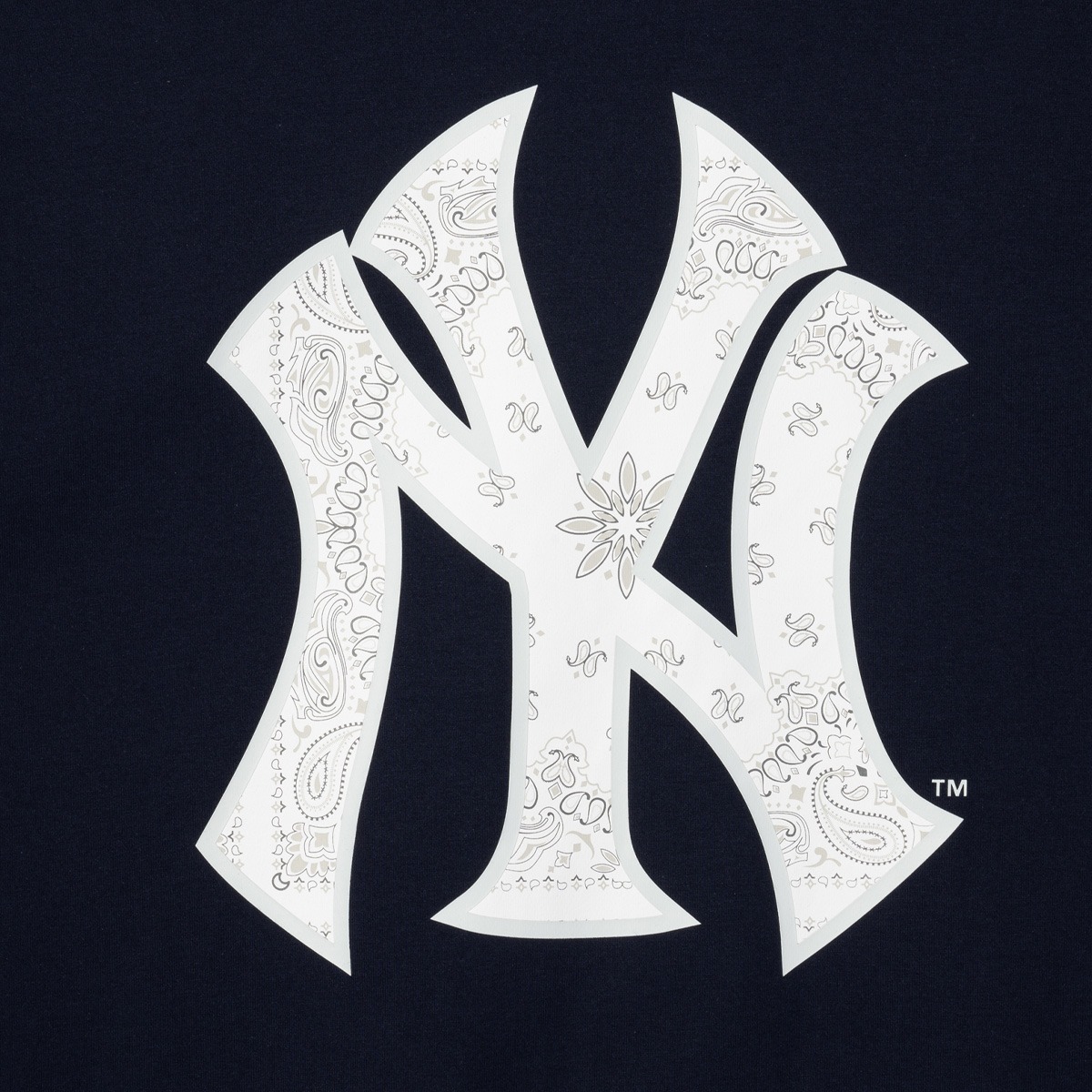 Áo phông Unisex New Era MLB Big Paisley NY Yankees T-Shirt 