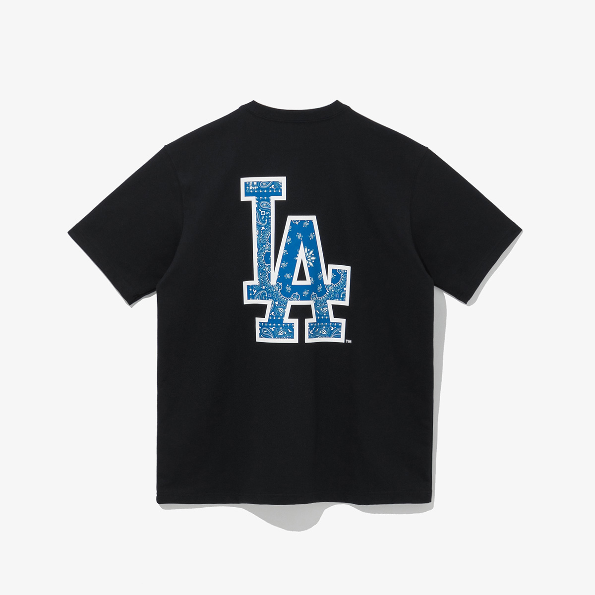 Áo Thể Thao Hè - New Era MLB Big Paisley Los Angeles Dodgers Black Short Sleeves T-Shirt- 13546479 Quyetsneaker