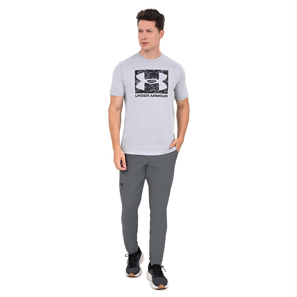 Áo Tshirts Chính Hãng - Under Armour Camiseta Treino Camo Boxed Logo - 1361673-011-G