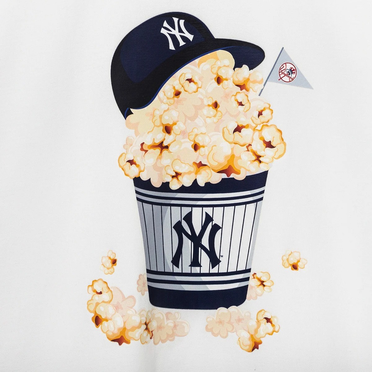 Áo Thể Thao Hè - Áo Thun Nam Nữ Chính hãng New Era x MLB 'White' - 13697649