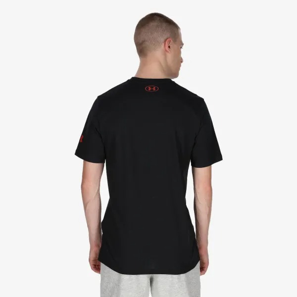 Áo Tshirts Chính Hãng - Under Armour Rock Brahma Bull 'Black/Red' - 1371214-010