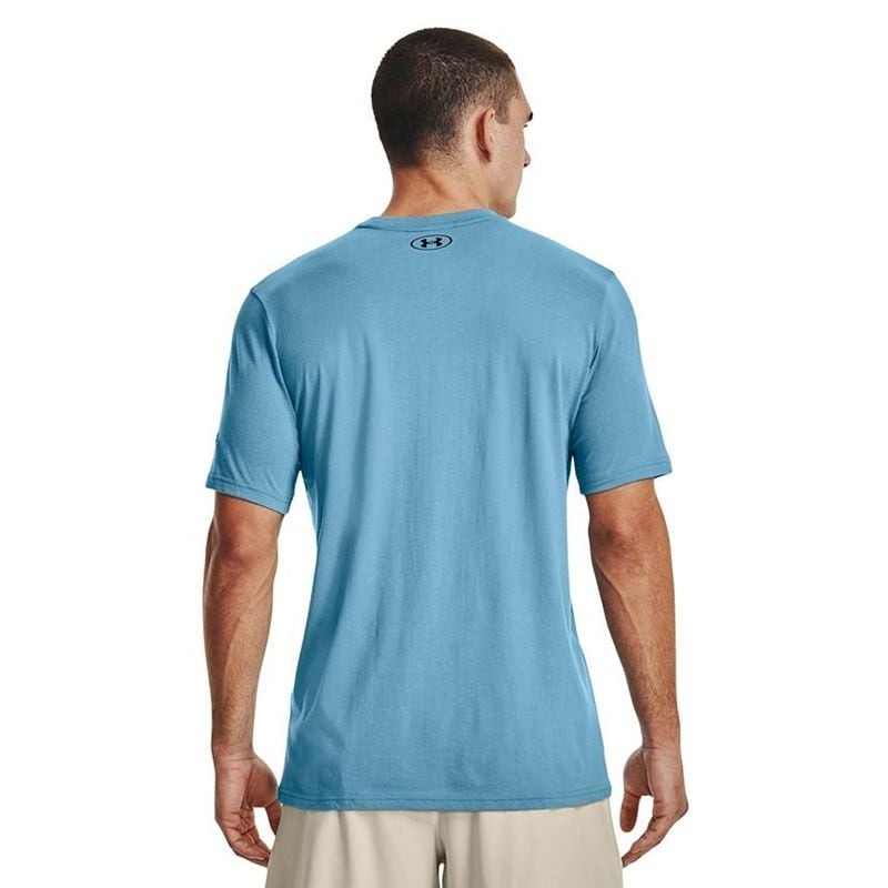 Áo Tshirts Chính Hãng - Under Armour Rock Brahma Bull  'Blue' - 1371214-416