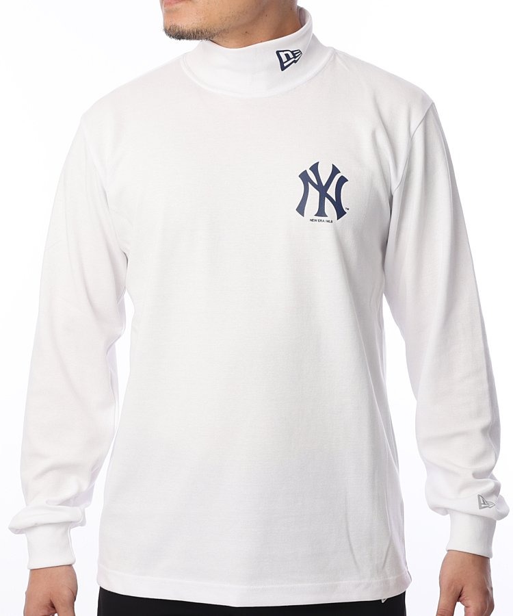 Áo Sweatshirts Chính Hãng - Áo Dài Tay Cổ Cao New Era x MLB New York Yankees 'White' - 13331032
