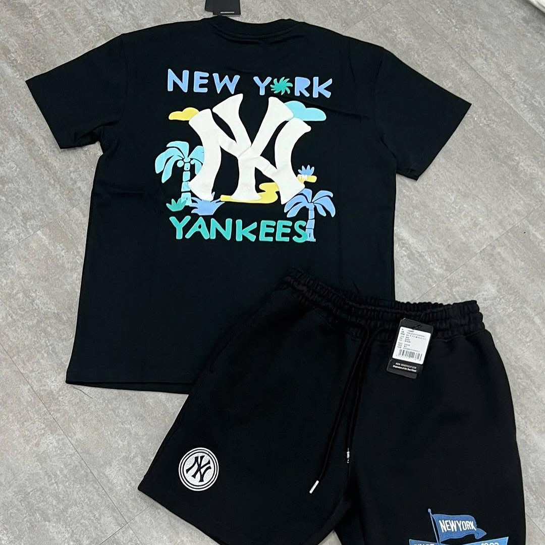 Áo TShirts Chính Hãng - New Era NY Beach Coconut '' Black '' - 13551076