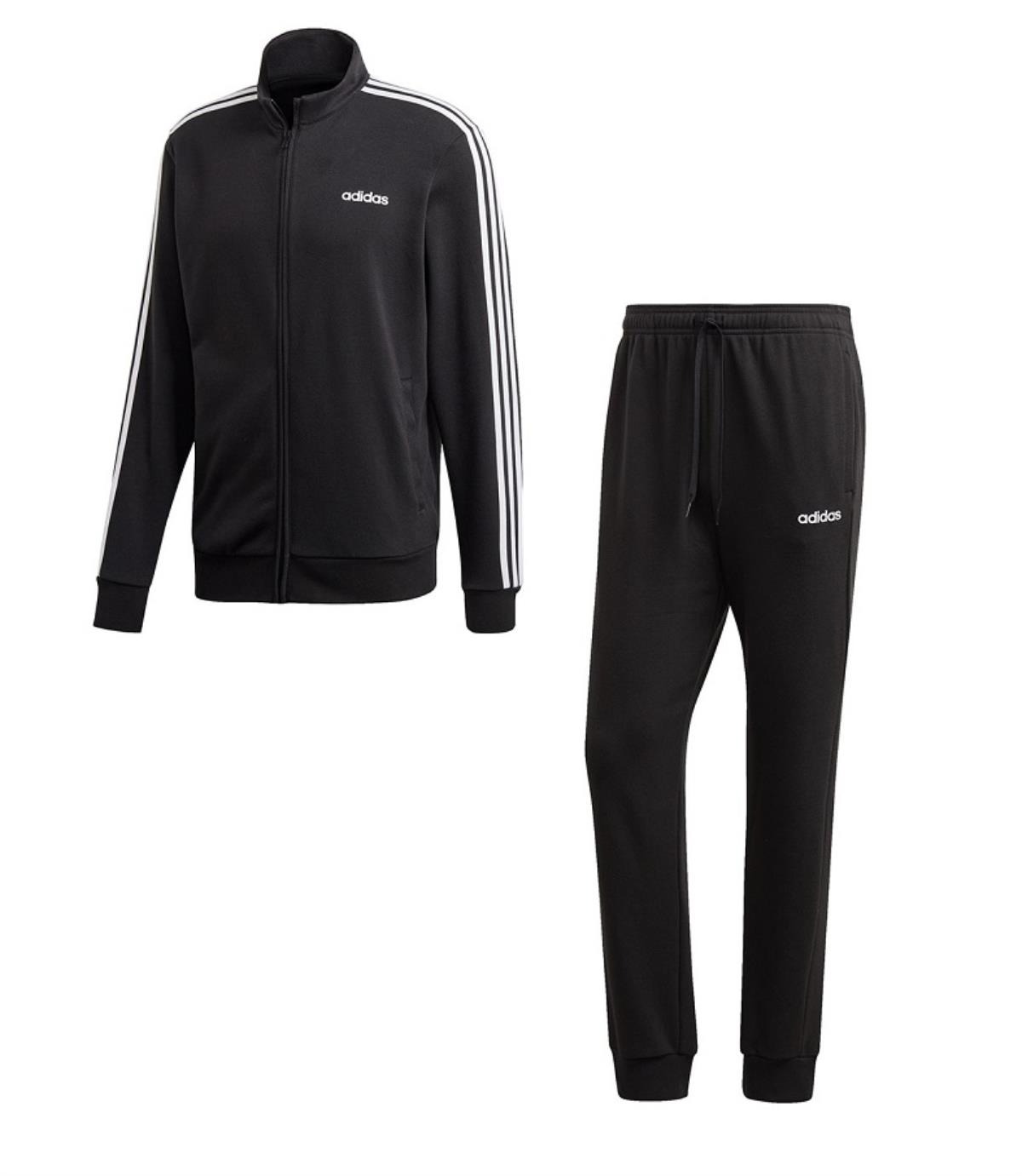 Bộ Thể Thao Nam Chính Hãng- Adidas Track Suit Men Black / White - FM6303