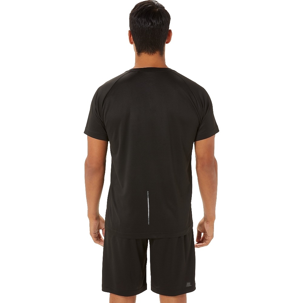 Áo Tshirts Chính Hãng - Asic LIMO Dry Training Casual 'Black' - A2030-01