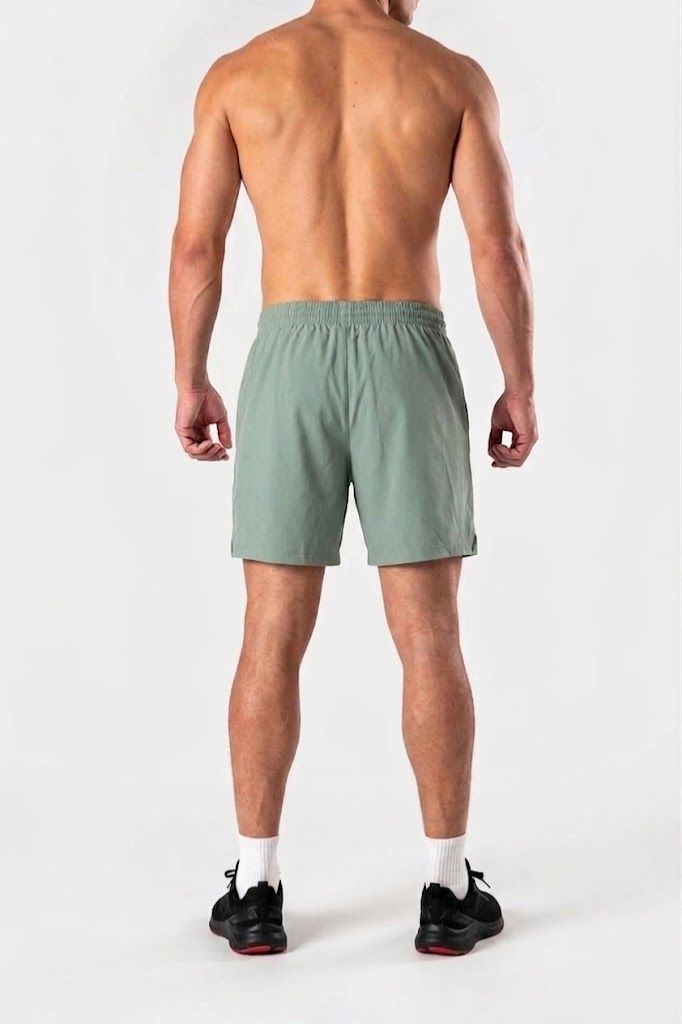 Quần Short Chính Hãng - Asics Small Logo Single Zip-Pocket Sweatpants Running Short 