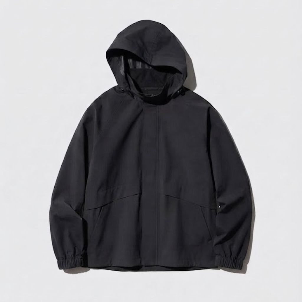 Áo Khoác Gió Chính Hãng - Uniqlo Windproof Stand Blouson 
