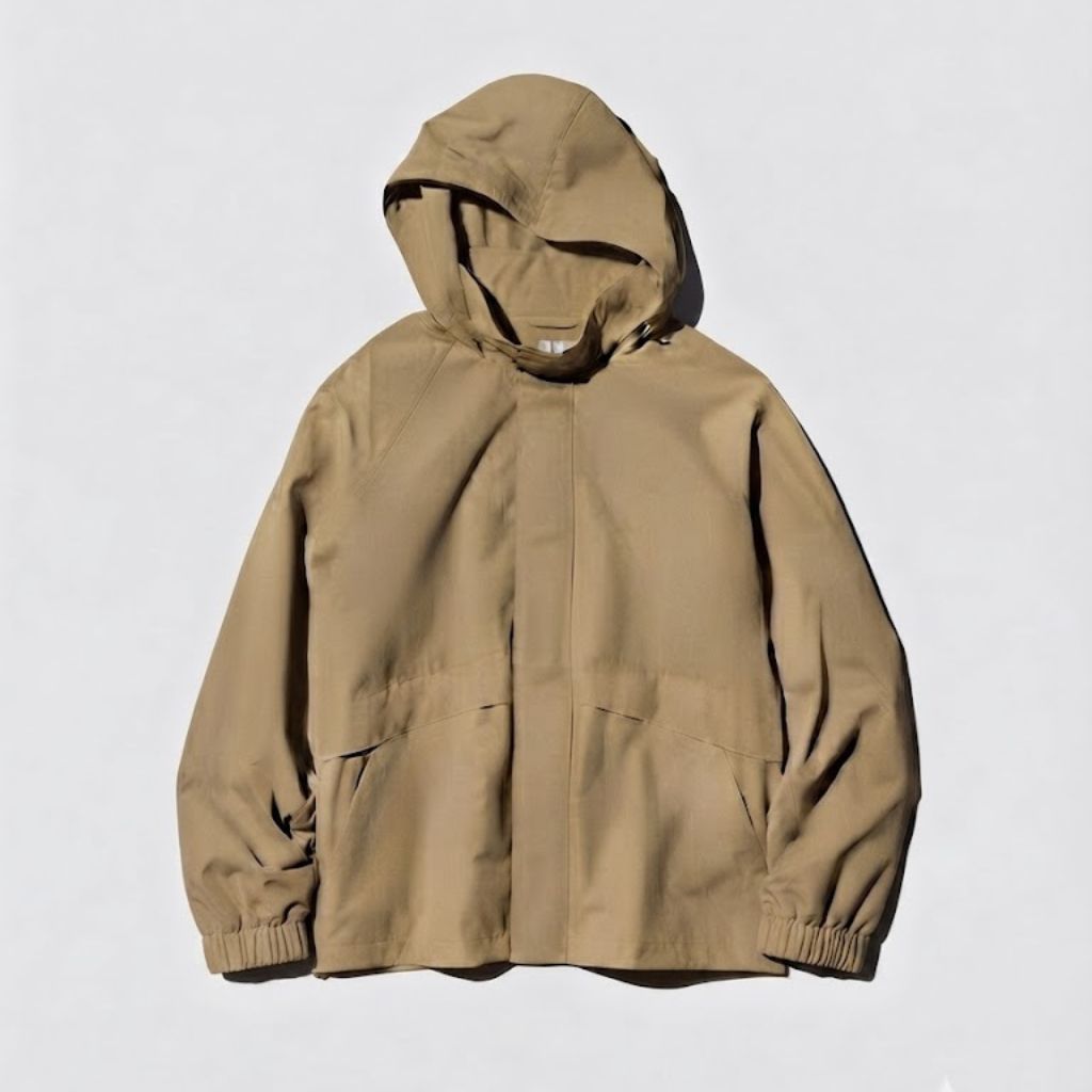 Áo Khoác Gió Chính Hãng - Uniqlo Windproof Stand Blouson 