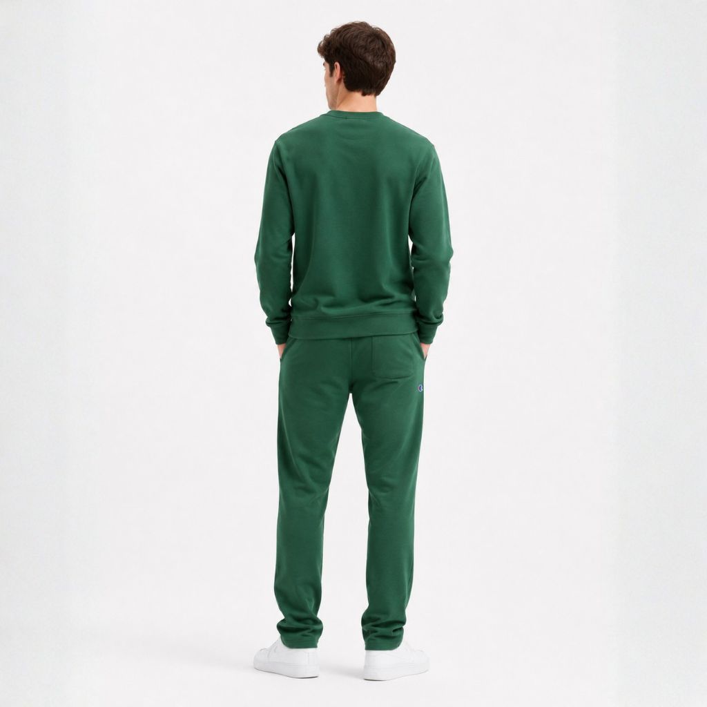 Bộ Thu Đông Chính Hãng - Champion Crewneck Sweatshirt & Sweatpants Set 