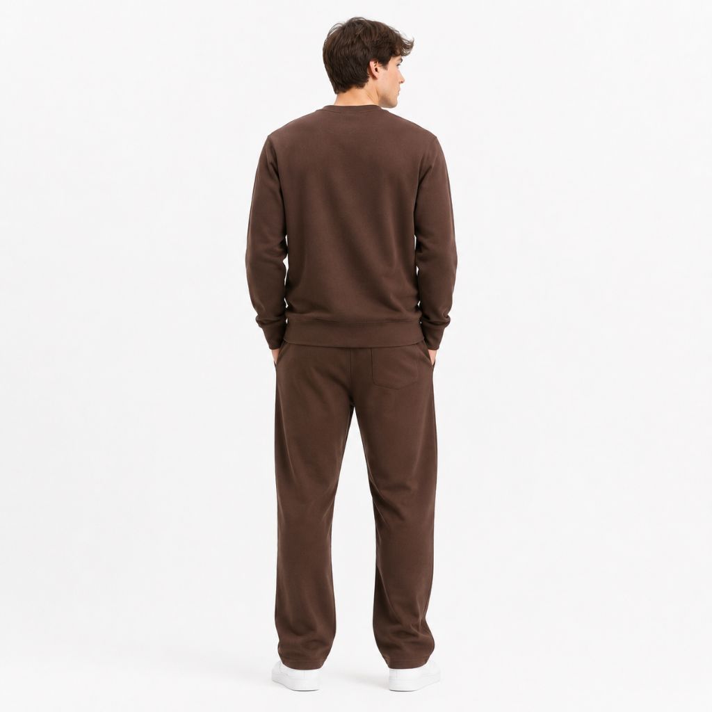 Bộ Thu Đông Chính Hãng - Champion Crewneck Sweatshirt & Sweatpants Set 