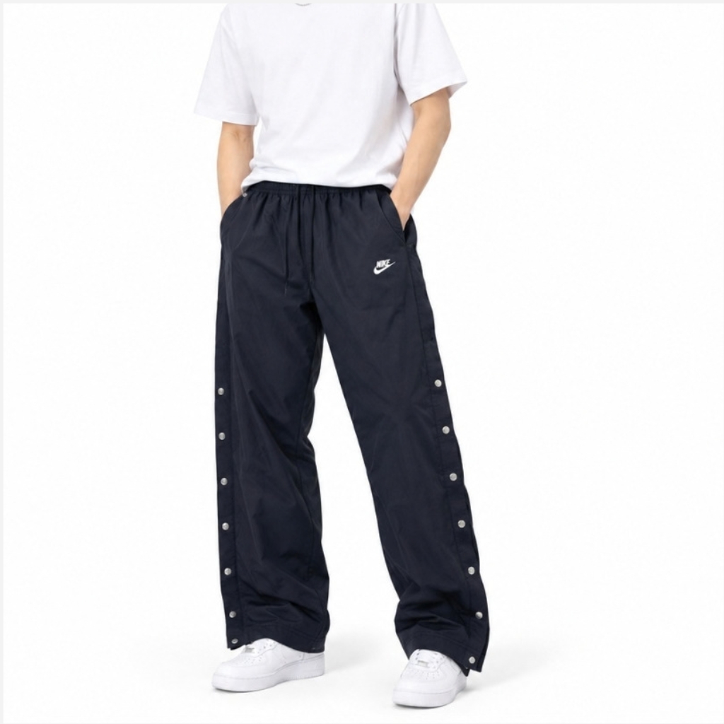 Quần Dài Chính Hãng - Nike Force Athletic Side Popper Track Suit Bottoms 