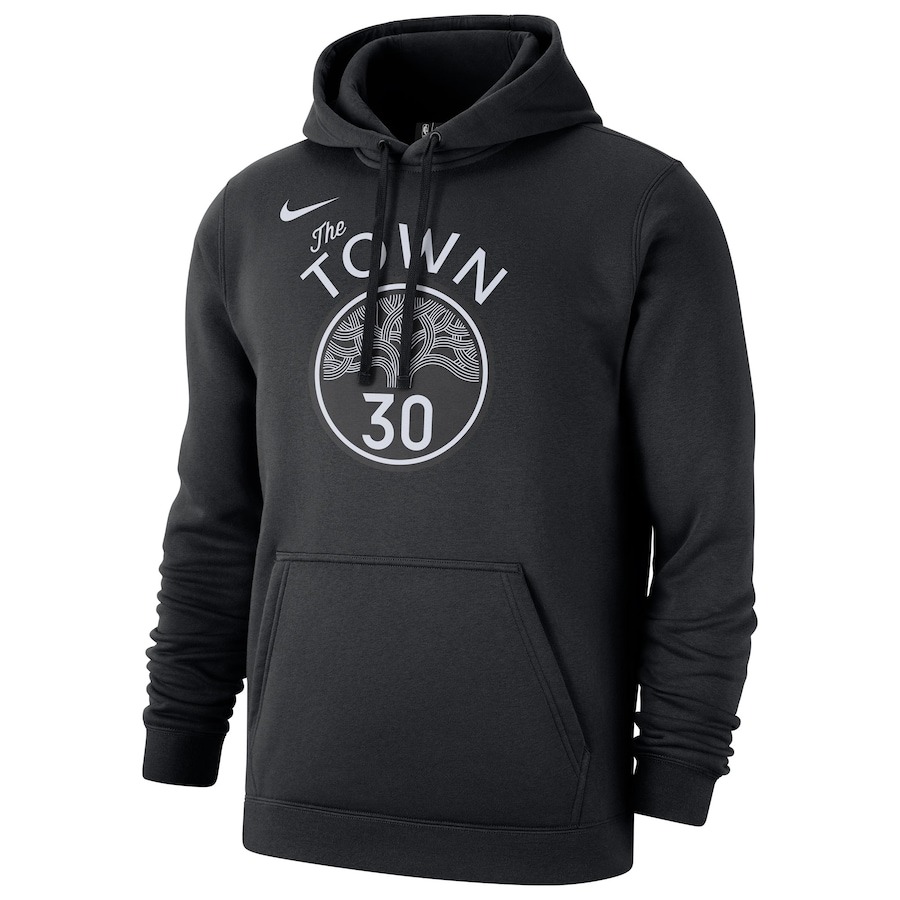 Áo Hoodie Chính Hãng - Nike Stephen Curry Golden State Warriors 2019/20 'Black' - CJ9540-011