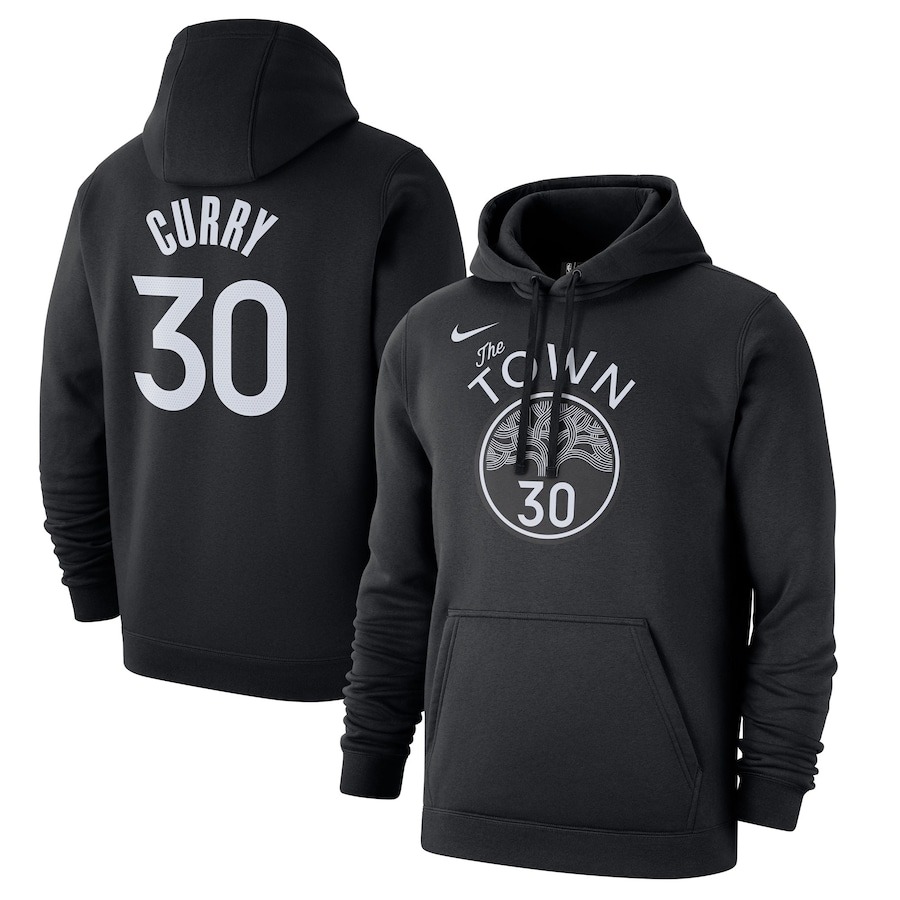 Áo Hoodie Chính Hãng - Nike Stephen Curry Golden State Warriors 2019/20 'Black' - CJ9540-011