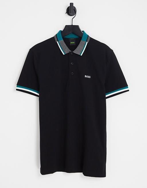 Áo Polo Chính Hãng - Hugo BOSS Paddy Polo ''Back/Mint'' - 50469055-808