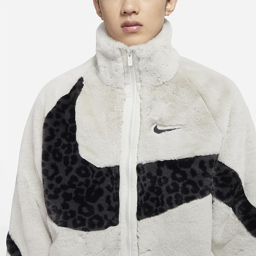 Áo Khoác Chính Hãng - Áo Khoác Lông Nike Sportswear Swoosh Large Logo Sports 