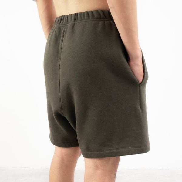Quần Shorts Chính Hãng - FOG Essentials Sweatershort 'Lime' Rêu - 160SU222REU