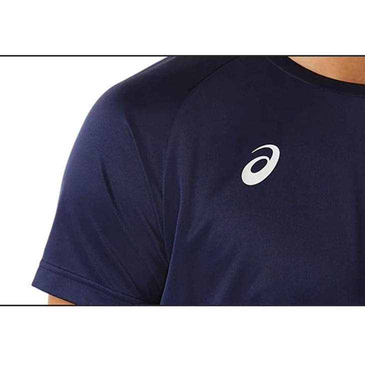 Áo Tshirts Chính Hãng - Asic LIMO Dry Training Casual 'Navy' - 2031C893-100