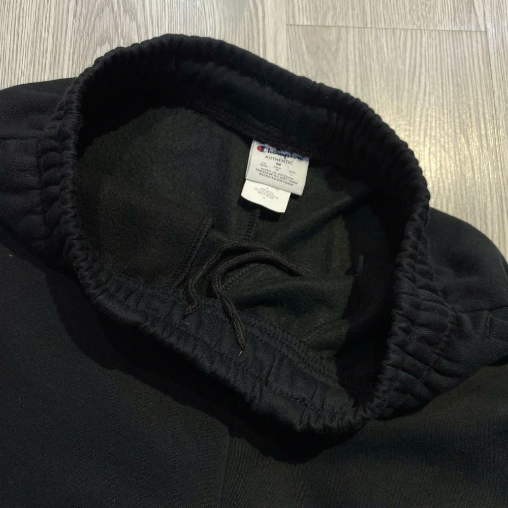 Quần Dài Chính Hãng - Quần Nỉ Bông Champion 'Black' - GF07-890